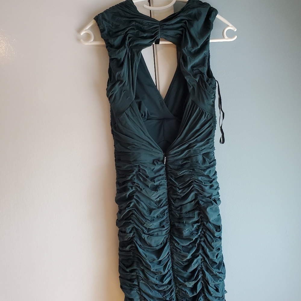 BCBG ruched dress